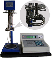 Аппарат автоматический для определения температуры размягчения битумов на 2 или 4 пробы КИШ-10-02