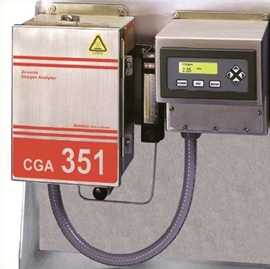 Газоанализатор кислорода CGA 351 с датчиком из оксида циркония
