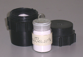Стандартный образец массовой доли ртути (комплект СОРт) ГСО 7183-95