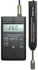 Портативный микропроцессорный измеритель температуры и относительной влажности и температуры воздуха ИВТМ-7 К3