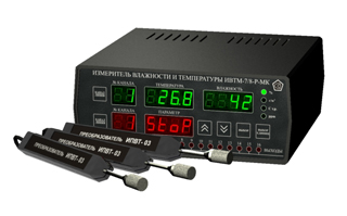 Стационарные (сетевые) измерители влажности и температуры (термогигрометры) серии ИВТМ-7