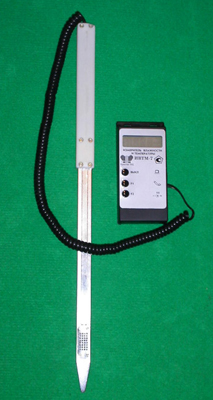 Портативный измеритель влажности и температуры (термогигрометр) ИВТМ-7 К3 с преобразователем ИПВТ-03М-11 в виде 