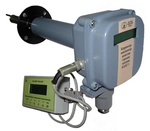 Корректор-анализатор качества сжигания топлива КАКГ-1. Исполнение М.  Для установок малой мощности
