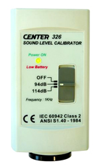 Акустический калибратор Center 326 для регулярной калибровки приборов Testo 815 и Testo 816