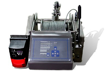 Портативная каротажная лебедка геофизическая с электрическим приводом ЛГЭ (облегченная)