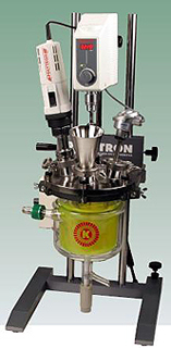 Химический лабораторный реактор REACTRON® с диспергатором RT2 (KINEMATICA, Швейцария)