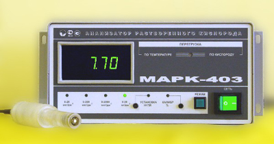 Стационарный анализатор растворенного кислорода МАРК-403
