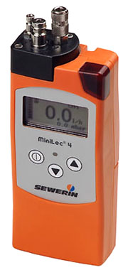 MINILEC 4 - взрывозащищенный прибор с микропроцессорным управлением для количественного определения интенсивности утечки газа.