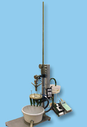 Прибор для определения коэффициента фильтрации, водопроницаемости в разных направлениях нетканых материалов МТ-162