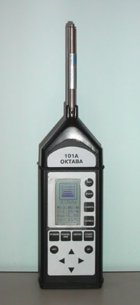 Прецизионный шумомер, анализатор звука, вибрации, инфразвука и ультразвука ОКТАВА-110А