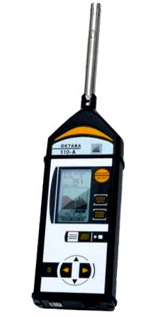 Прецизионный шумомер, анализатор спектра звука, вибрации, инфразвука и ультразвука Октава-110А