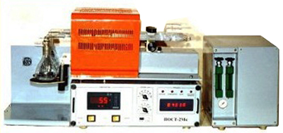 Аппарат для определения содержания серы в темных нефтепродуктах ПОСТ-2Мк