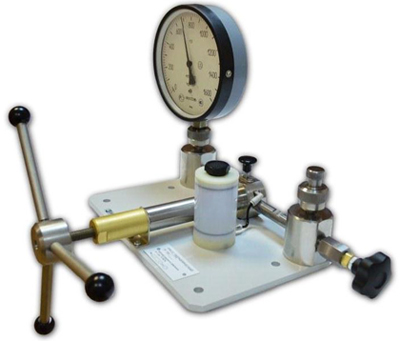 Приборы для поверки кислородных средств измерения давления