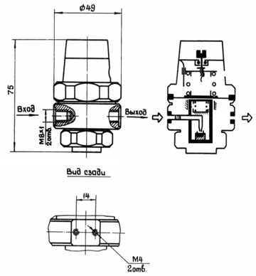 Стабилизатор давления газа СДГ-131В