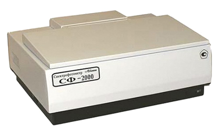 СПЕКТРОФОТОМЕТР СФ-2000 - Однолучевой компактный быстродействующий УВИ-спектрофотометр, управляемый IВМ-совместимым компьютером