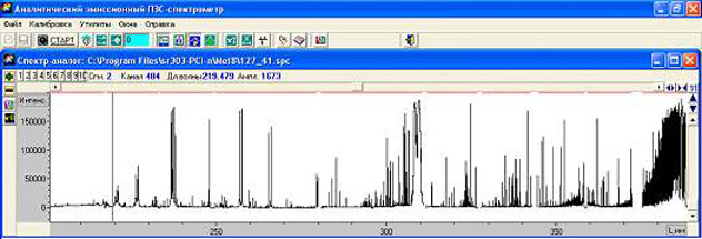 Дуговой эмиссионный спектрометр для анализа элементного состава веществ СПАС-01