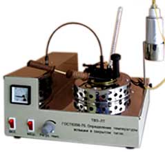 Аппарат ТВЗ-ЛТ для определения температуры вспышки в закрытом тигле