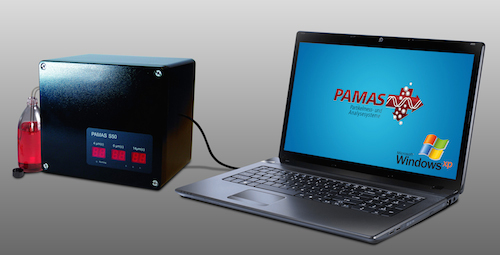 Автоматический портативный анализатор промышленной чистоты жидкостей (счётчик частиц) PAMAS S-50P
