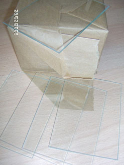 Стандартные стеклянные пластины (подложки) для испытаний лакокрасочных материалов